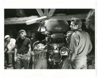 8g194 KELLY'S HEROES candid deluxe 11x14 still '68 Clint Eastwood with camera on set by Schiller!