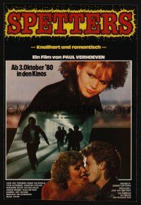 8g620 SPETTERS German magazine ad '80 Paul Verhoeven Dutch romance starring Renee Soutendijk!