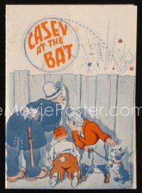 8g635 CASEY AT THE BAT herald '27 baseball, Wallace Beery in the title role!