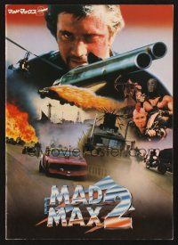 8g316 MAD MAX 2: THE ROAD WARRIOR Japanese program '81 Mel Gibson returns as Mad Max!