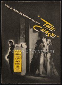8g601 CHASE magazine ad '46 full-length Robert Cummings holding Michele Morgan, film noir!
