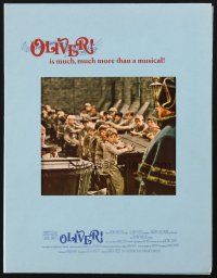8g205 OLIVER set of 8 special 9x12s + folder '68 Charles Dickens, Mark Lester, Carol Reed!