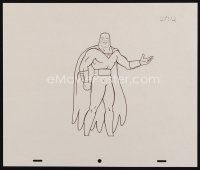 8g028 SPACE GHOST COAST TO COAST pencil drawing '94 great cartoon image!