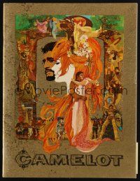 8g403 CAMELOT program book '68 Richard Harris as King Arthur, Vanessa Redgrave as Guenevere!
