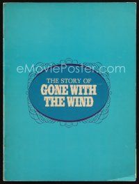 8g428 GONE WITH THE WIND program book R67 Clark Gable, Vivien Leigh, de Havilland, classic!