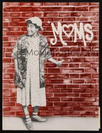 8g455 MOMS stage play program book '88 Clarice Taylor as Jackie Mabley!