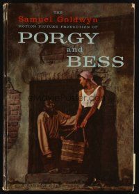 8g464 PORGY & BESS hardcover program book '59 Sidney Poitier, Dorothy Dandridge & Sammy Davis Jr.!
