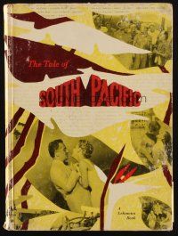 8g479 SOUTH PACIFIC hardcover program book '59 Brazzi, Mitzi Gaynor, Rodgers & Hammerstein musical!