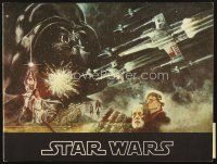 8g512 STAR WARS souvenir program book 1977 George Lucas classic, Jung art!