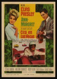 8g977 VIVA LAS VEGAS Spanish herald '64 different images of Elvis Presley & sexy Ann-Margret!