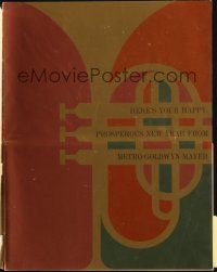 8g048 MGM 60-61 campaign book '60 Time Machine, Ben-Hur, Butterfield 8, Village of the Damned