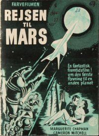 8g350 FLIGHT TO MARS Danish program '51 the most fantastic expedition ever conceived by man!