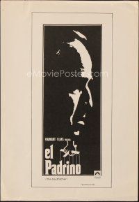 8g324 GODFATHER 2 Spanish press sheets '72 Marlon Brando in Francis Ford Coppola crime classic!