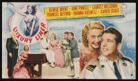 8g832 LUXURY LINER Spanish herald '48 George Brent & Jane Powell, different images!