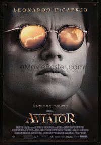 8h043 AVIATOR DS 1sh '04 Martin Scorsese directed, Leonardo DiCaprio as Howard Hughes!