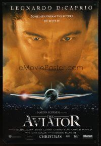 8h042 AVIATOR advance DS 1sh '04 Martin Scorsese directed, Leonardo DiCaprio as Howard Hughes!