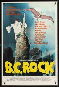 8h046 B.C. ROCK 1sh '84 Picha's Le Chainon Manquant, rocks through the ages!