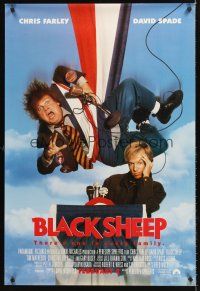 8h092 BLACK SHEEP advance DS 1sh '95 Chris Farley, David Spade, Tim Matheson, Penelope Spheeris