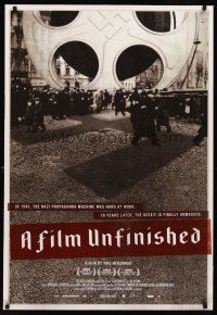 8h244 FILM UNFINISHED 1sh '10 Nazi propaganda machine's lies exposed!