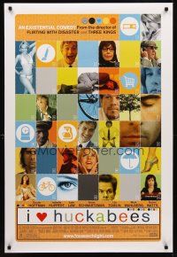 8h343 I HEART HUCKABEES DS 1sh '04 Dustin Hoffman, Isabelle Huppert, Jude Law, Naomi Watts!