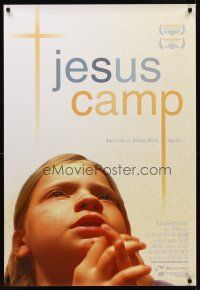 8h386 JESUS CAMP 1sh '06 scary Bible camp brainwashing indoctrination documentary!