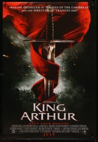 8h398 KING ARTHUR 2 advance DS 1shs '04 Clive Owen, Keira Knightley, Antoine Fuqua!