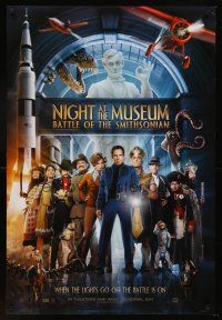 8h501 NIGHT AT THE MUSEUM: BATTLE OF THE SMITHSONIAN IMAX style A teaser DS 1sh '09 Amy Adams!