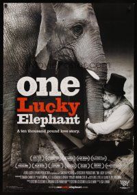 8h515 ONE LUCKY ELEPHANT 1sh '10 David Balding & Flora, a ten thousand pound love story!