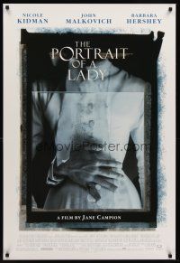8h553 PORTRAIT OF A LADY 1sh '96 Nicole Kidman, John Malkovich, Shelley Duvall