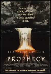 8h559 PROPHECY DS 1sh '95 Christopher Walken, cool creepy horror artwork!
