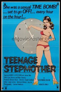 8h697 TEENAGE STEPMOTHER 1sh '74 Darby Lloyd Rains, she was a sexual time bomb!