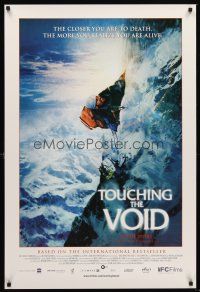 8h722 TOUCHING THE VOID DS 1sh '03 mountain climbing disaster & survival on Siula Grande in Peru!
