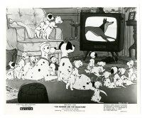 8j723 ONE HUNDRED & ONE DALMATIANS 8x10 still R69 most classic Walt Disney canine family cartoon!