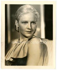 8j036 ANN HARDING 8x10 still '30s head & shoulders portrait of the blonde beauty!