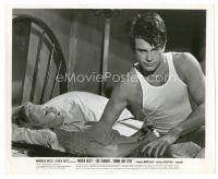 8j108 BONNIE & CLYDE 8x10 still '67 Warren Beatty & Faye Dunaway in bed, directed by Arthur Penn!