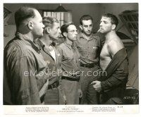 8j127 BRUTE FORCE 7.75x9.5 still '47 tough Burt Lancaster plans the escape with his cellmates!