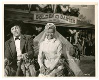 8j140 CALAMITY JANE 8x10 still '53 pretty Doris Day in title role w/Howard Keel as Hickok!
