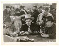 8j144 CALL OF THE WILD 8x10 still '35 Clark Gable gambling at faro, from the Jack London story!