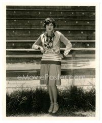 8j181 COLLEGIANS 8x10 still '26 Dorothy Gulliver wearing a snappy collegiat sport outfit!