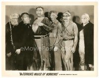 8j274 DR TERROR'S HOUSE OF HORRORS 8x10 still '43 great lineup portrait of zombies!