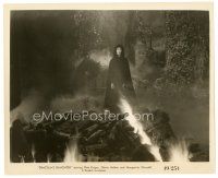 8j280 DRACULA'S DAUGHTER 8x10 still R49 creepy Gloria Holden standing at funeral pyre!