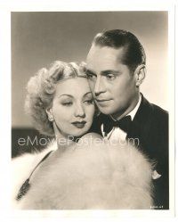 8j315 FAST & FURIOUS deluxe 8x10 still '39 romantic close up of Franchot Tone & sexy Ann Sothern!