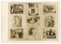 8j324 FLESH & THE DEVIL 8x11 key book still '26 montage of nine great images with Garbo & Gilbert!