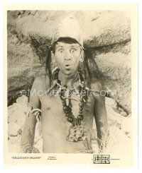 8j380 GILLIGAN'S ISLAND TV 8x10 still '64 Bob Denver as the witch doctor in Waiting for Watubi!