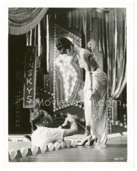 8j415 GYPSY candid 8x10 still '62 director Mervyn LeRoy talks to sexy Natalie Wood on stage!