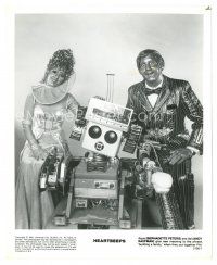 8j422 HEARTBEEPS 8x10 still '81 Andy Kaufman & Bernadette Peters as wacky robots!