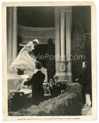 8j426 HELLZAPOPPIN' 8x10 still '41 Frankenstein monster stares at woman floating on stage!