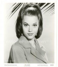 8j490 JANE FONDA 8x10 still '63 head & shoulders young & pretty close up from The Hook!