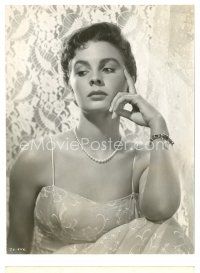 8j497 JEAN SIMMONS 7.25x9.5 still '52 close up of the sexy star in Androcles & The Lion!