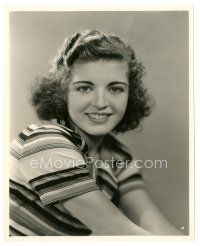 8j506 JOAN GALE deluxe 8x10 still '30s great head & shoulders portrait of pretty actress!